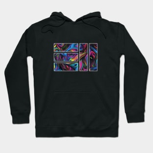 311 Logo WILD Color Swirls Hoodie